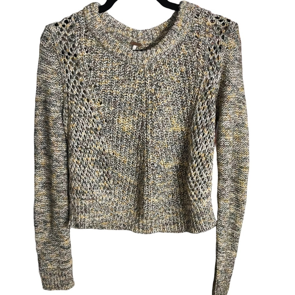 Free People Multi-Color Sweater, (S1) - Picture 6 of 7